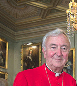 Sister Anne with Cardinal Nichols